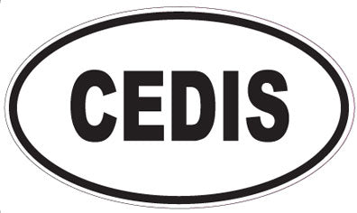 CEDIS - Oval Magnet