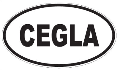 CEGLA - Oval Magnet