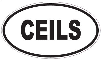 CEILS - Oval Magnet