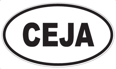 CEJA - Oval Magnet