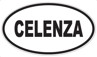 CELENZA - Oval Magnet