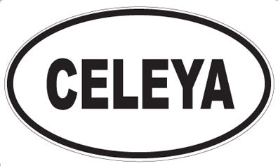 CELEYA - Oval Sticker