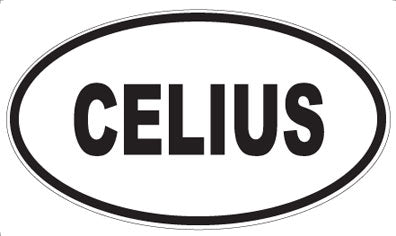 CELIUS - Oval Magnet