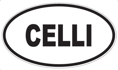 CELLI - Oval Magnet