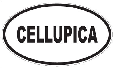 CELLUPICA - Oval Sticker