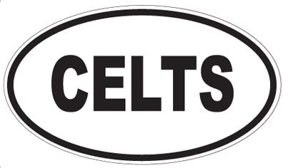CELTS - Oval Magnet