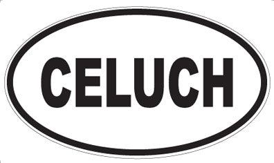 CELUCH - Oval Magnet
