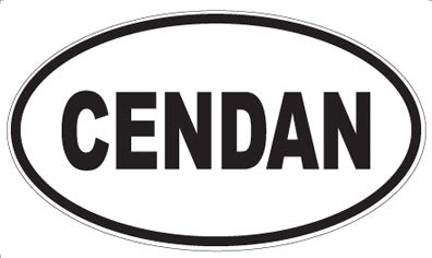 CENDAN - Oval Magnet