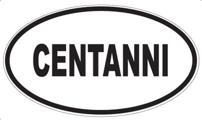CENTANNI - Oval Magnet