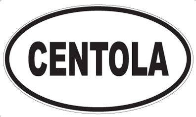 CENTOLA - Oval Sticker