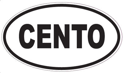 CENTO - Oval Magnet