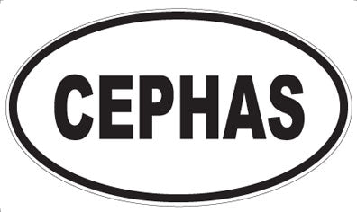 CEPHAS - Oval Magnet