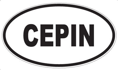 CEPIN - Oval Magnet