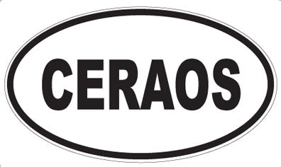 CERAOS - Oval Magnet