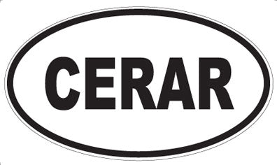 CERAR - Oval Magnet