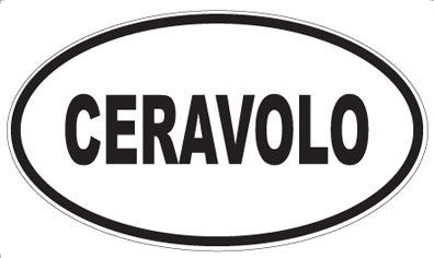 CERAVOLO - Oval Sticker