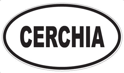 CERCHIA - Oval Magnet