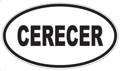 CERECER - Oval Magnet