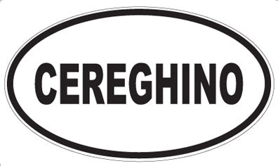CEREGHINO - Oval Magnet