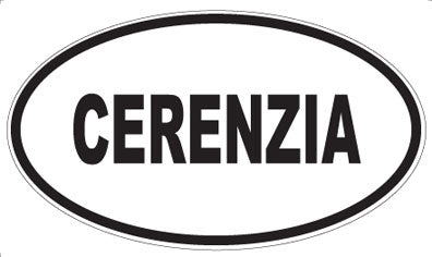 CERENZIA - Oval Magnet