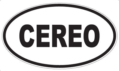 CEREO - Oval Magnet
