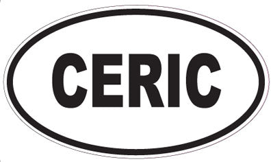 CERIC - Oval Magnet