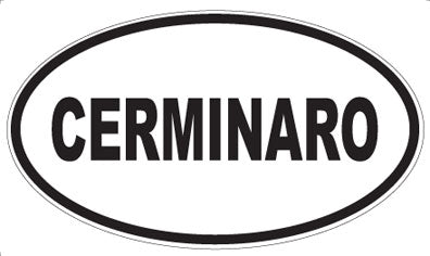 CERMINARO - Oval Magnet