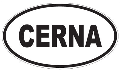 CERNA - Oval Magnet