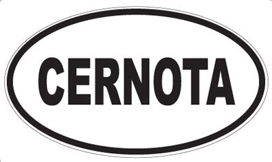 CERNOTA - Oval Magnet