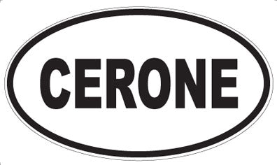 CERONE - Oval Magnet