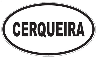 CERQUEIRA - Oval Sticker