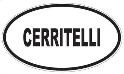 CERRITELLI - Oval Magnet