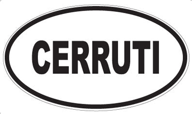 CERRUTI - Oval Magnet