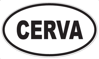 CERVA - Oval Magnet