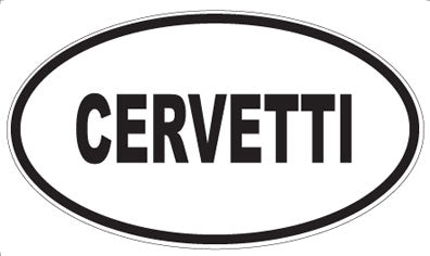 CERVETTI - Oval Magnet