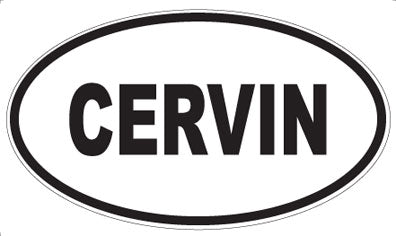 CERVIN - Oval Magnet