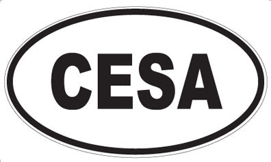CESA - Oval Magnet