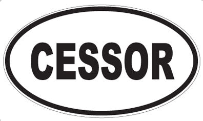 CESSOR - Oval Magnet