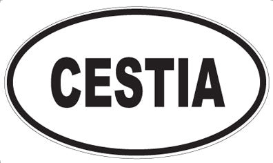 CESTIA - Oval Magnet