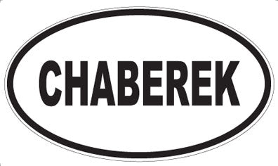 CHABEREK - Oval Magnet