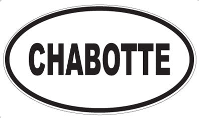CHABOTTE - Oval Magnet