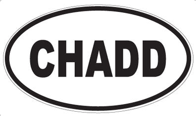 CHADD - Oval Magnet