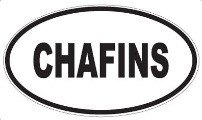 CHAFINS - Oval Magnet