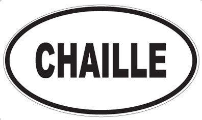 CHAILLE - Oval Magnet