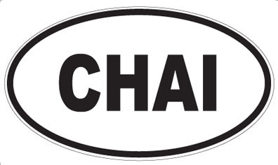CHAI - Oval Magnet