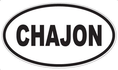 CHAJON - Oval Magnet