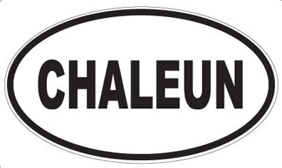 CHALEUN - Oval Magnet