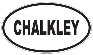 CHALKLEY - Oval Magnet