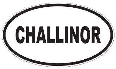 CHALLINOR - Oval Magnet
