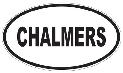 CHALMERS - Oval Magnet